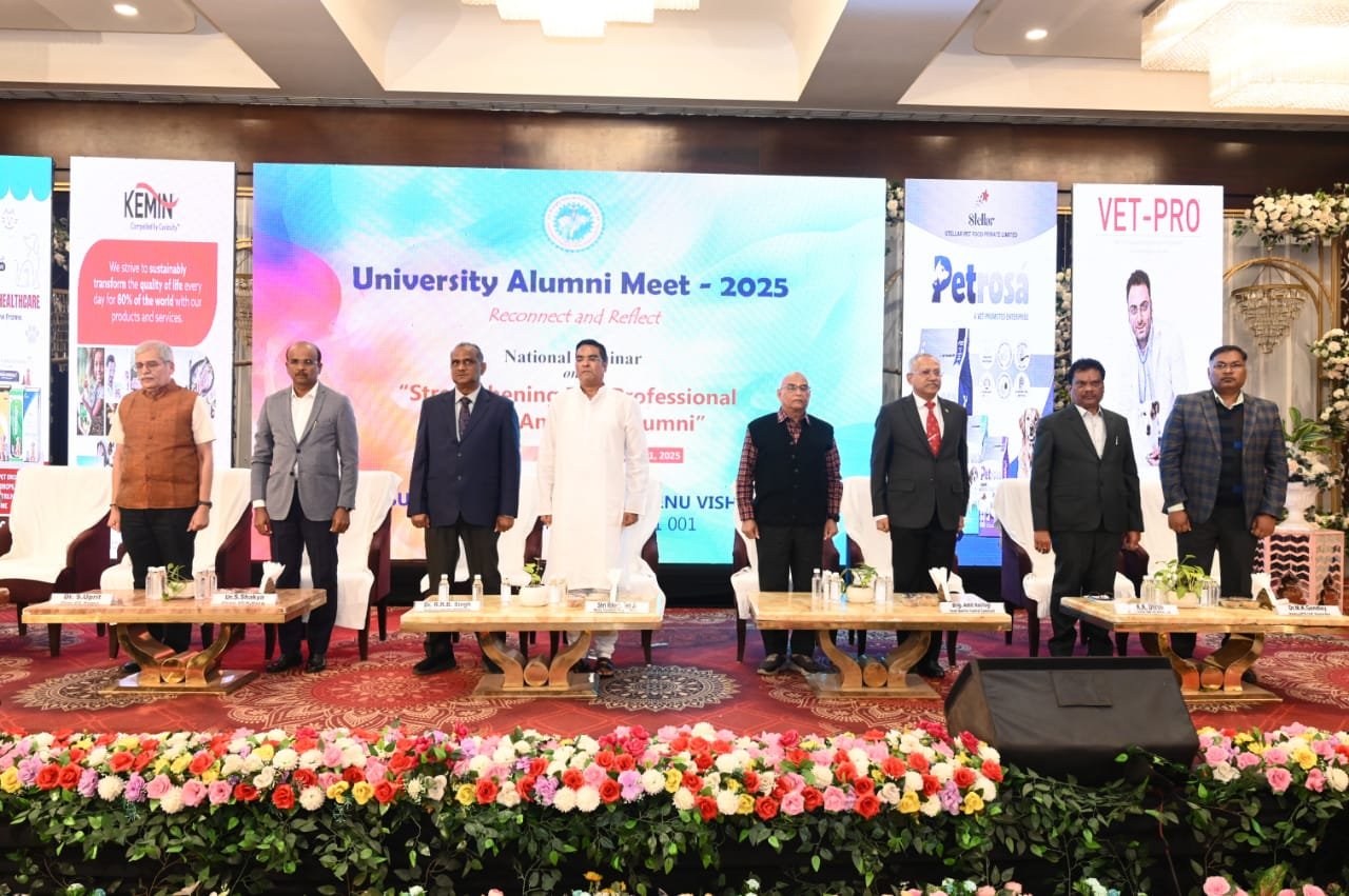Alumni Meet-2025 at Kamdhenu University, alumni from India and abroad gather, discuss professional collaboration