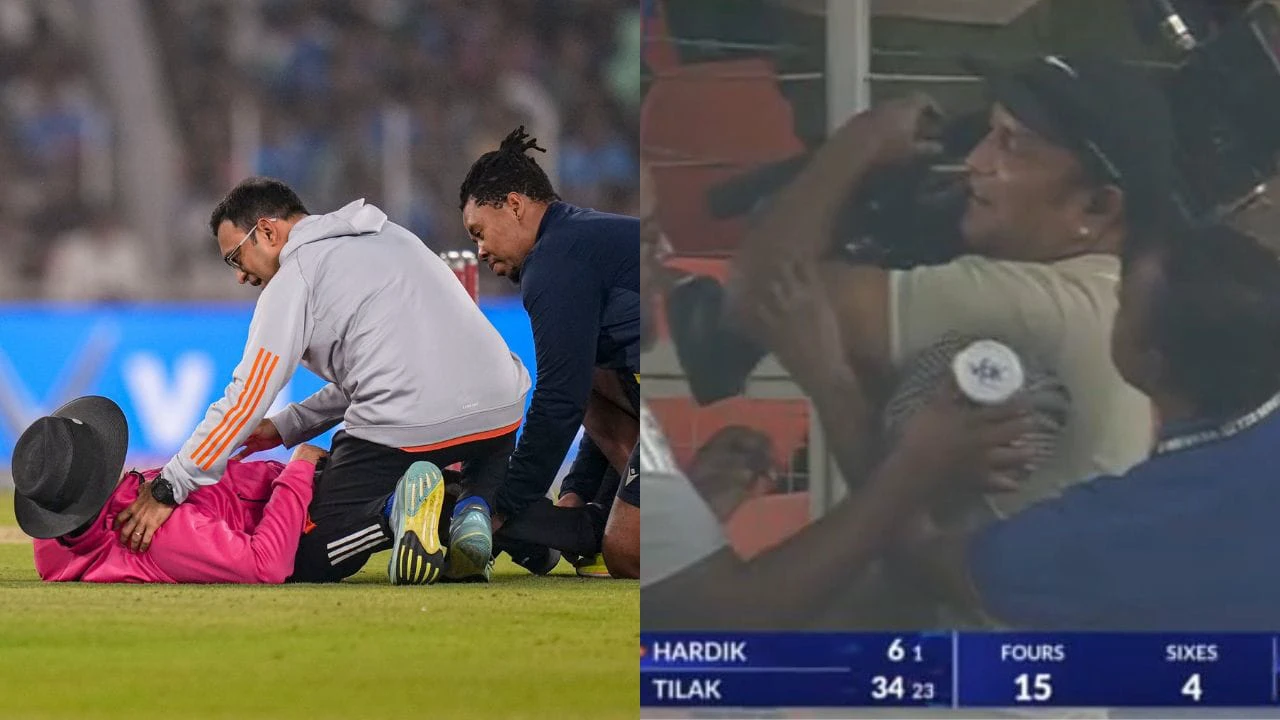 Sixes rained down, but injuries raised the pulse: Umpire and cameraman were hit in the Ahmedabad T20.