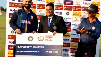Photo of विराट की क्लासिक पारी से दिल्ली की रोमांचक जीत, 10 हजार की इनामी राशि बनी चर्चा का विषय