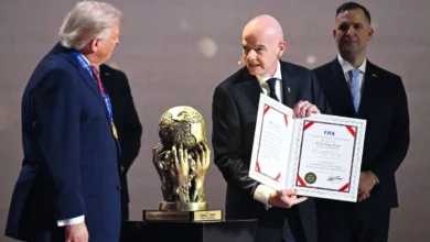 Photo of फीफा शांति पुरस्कार से नवाज़े गए ट्रम्प, वर्ल्ड कप ड्रॉ में हुई खास घोषणा