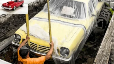 50 साल बाद जमीन से निकली चमचमाती कार—दुनिया का सबसे बड़ा टाइम कैप्सूल खुला 2 Photo of 50 साल बाद जमीन से निकली चमचमाती कार—दुनिया का सबसे बड़ा टाइम कैप्सूल खुला