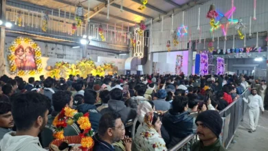 Photo of नववर्ष पर खाटूधाम में श्रद्धा का महासंगम, रोशनी से सजा श्याम दरबार, 48 घंटे का नो-व्हीकल जोन लागू