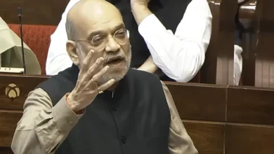 Photo of ‘वंदे मातरम्’ विवाद पर संसद में सियासी संग्राम, अमित शाह ने राज्यसभा में सौंपी उन नेताओं की लिस्ट जिन्होंने राष्ट्रगीत का किया अपमान