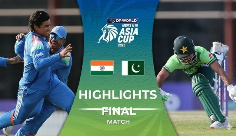 Asia Cup clash again: India and Pakistan face off in the Under-19 final