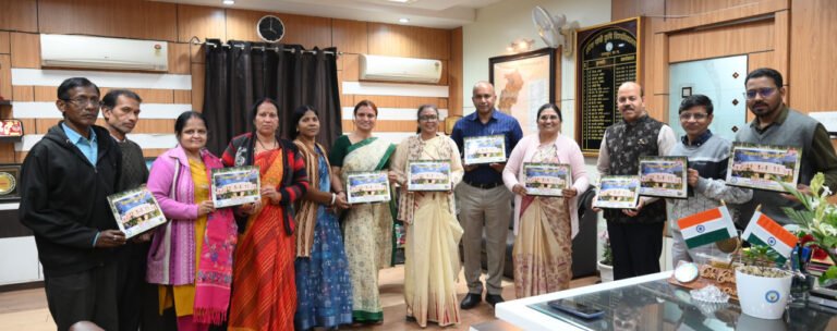 Table Calendar 2026 of Indira Gandhi Agricultural University released, glimpse of academic achievements