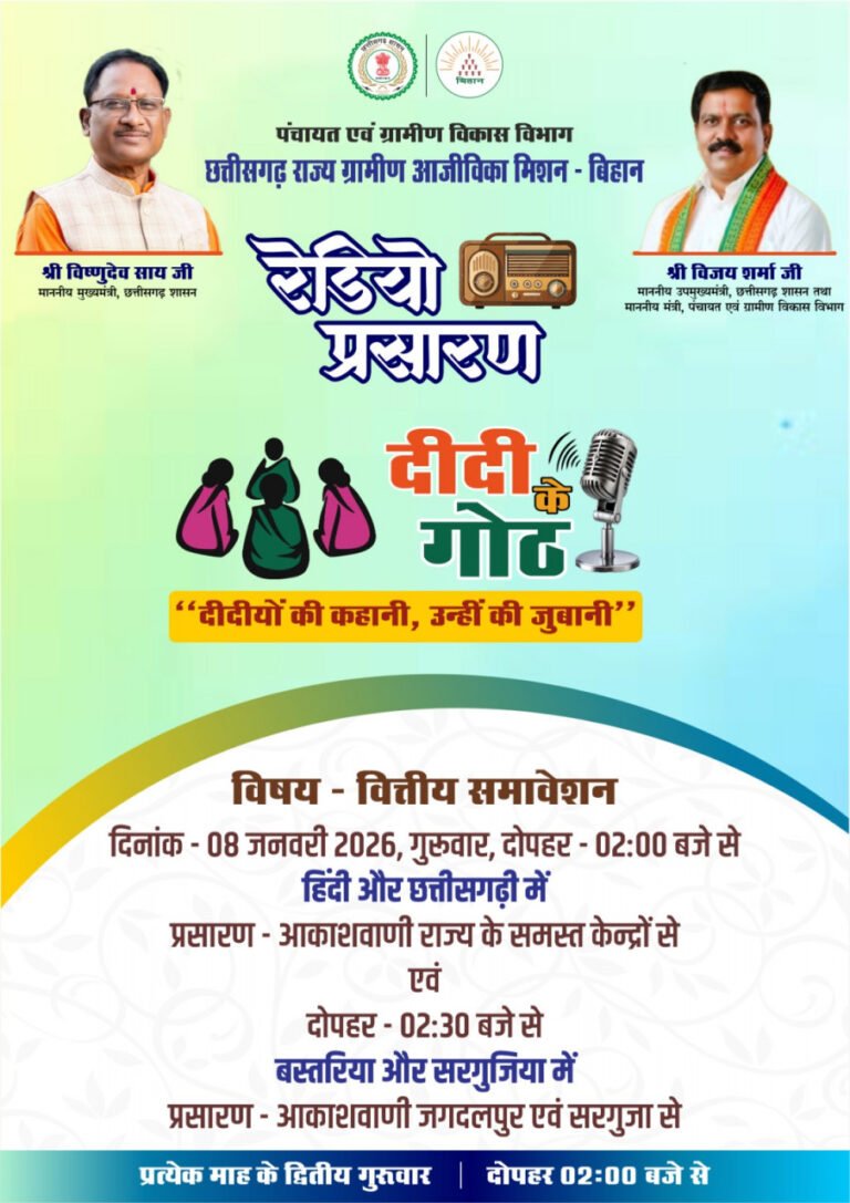 The economic power of women will resonate on radio, with stories of financial empowerment on 'Didi Ke Goth'.