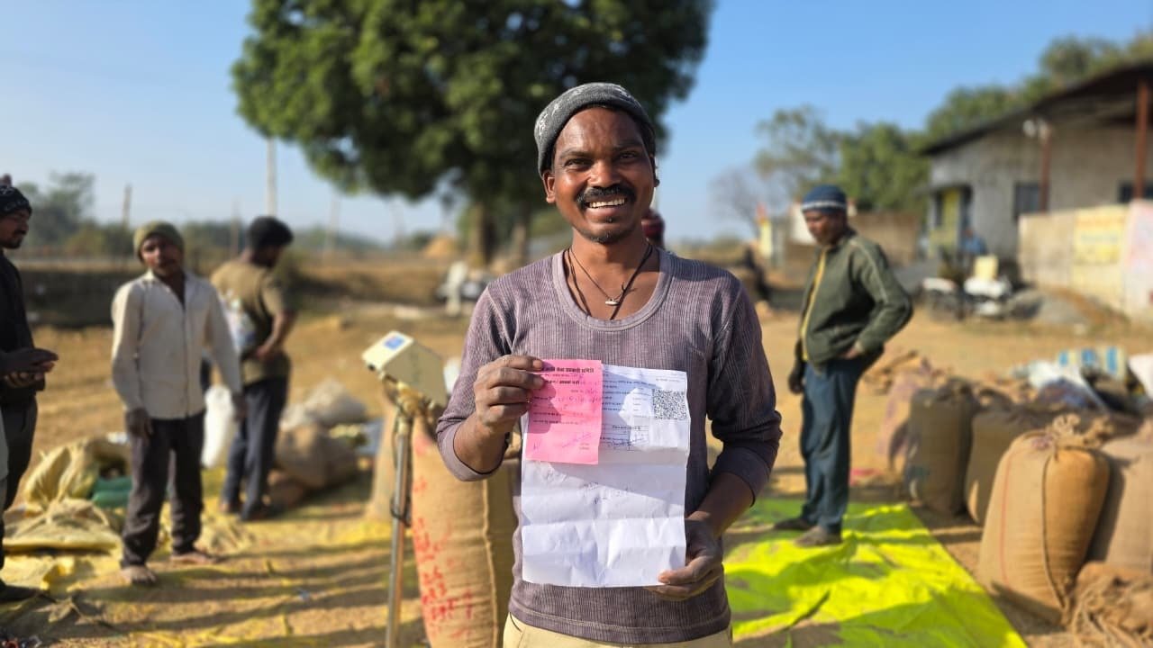 Digital tokens make paddy sales easier, farmers in Surguja benefit directly