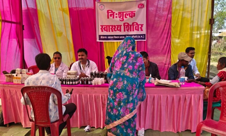 Modern medicine reaches the Sanwara tribe; 142 people benefit from a free health camp in Daukapa.