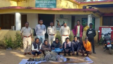 Photo of एंटी स्नेयर वॉक से वन्यजीवों को सुरक्षा, गरियाबंद में 6 शिकारी गिरफ्तार