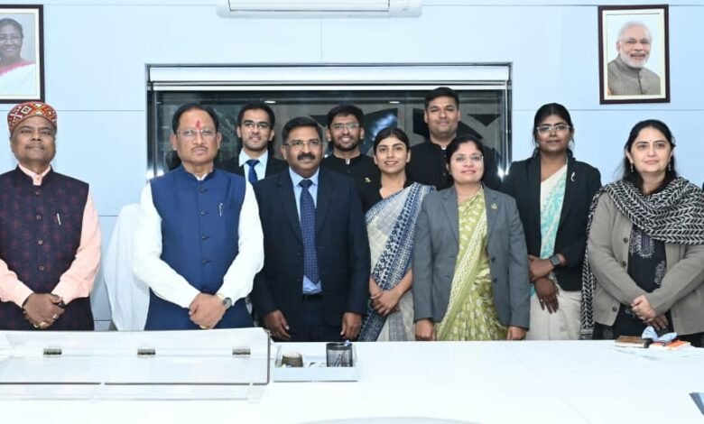 Chief Minister's interactive meeting with IFS trainees at Mantralaya, gave message on the important role of forests