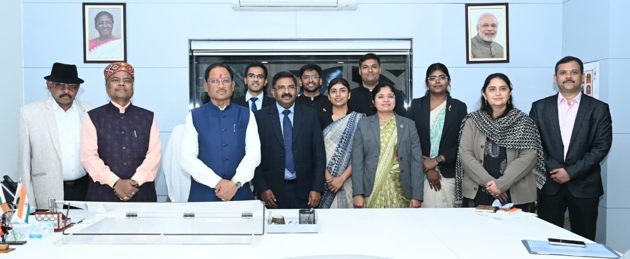 Chief Minister's interactive meeting with IFS trainees at Mantralaya, gave message on the important role of forests