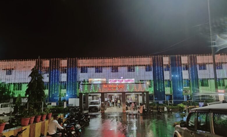 Surajpur District Hospital No. 1 in the Kayakalp scheme, created a new record in the state.