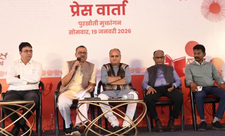 The Grand Kumbh of Literature in Naya Raipur, the countdown for Raipur Literature Festival – 2026 begins