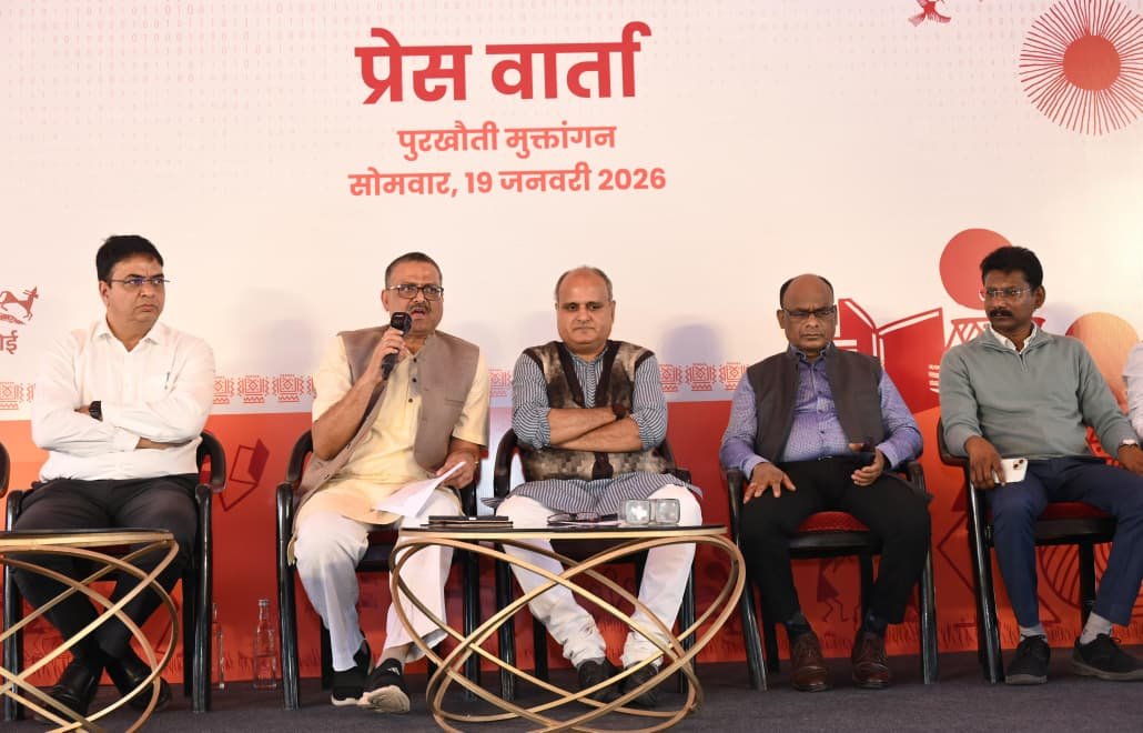 The Grand Kumbh of Literature in Naya Raipur, the countdown for Raipur Literature Festival – 2026 begins