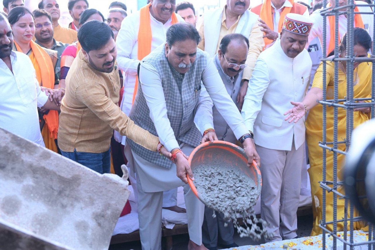 Raipur receives a major educational gift on Basant Panchami; foundation stone laid for the new Nalanda Campus Phase-2