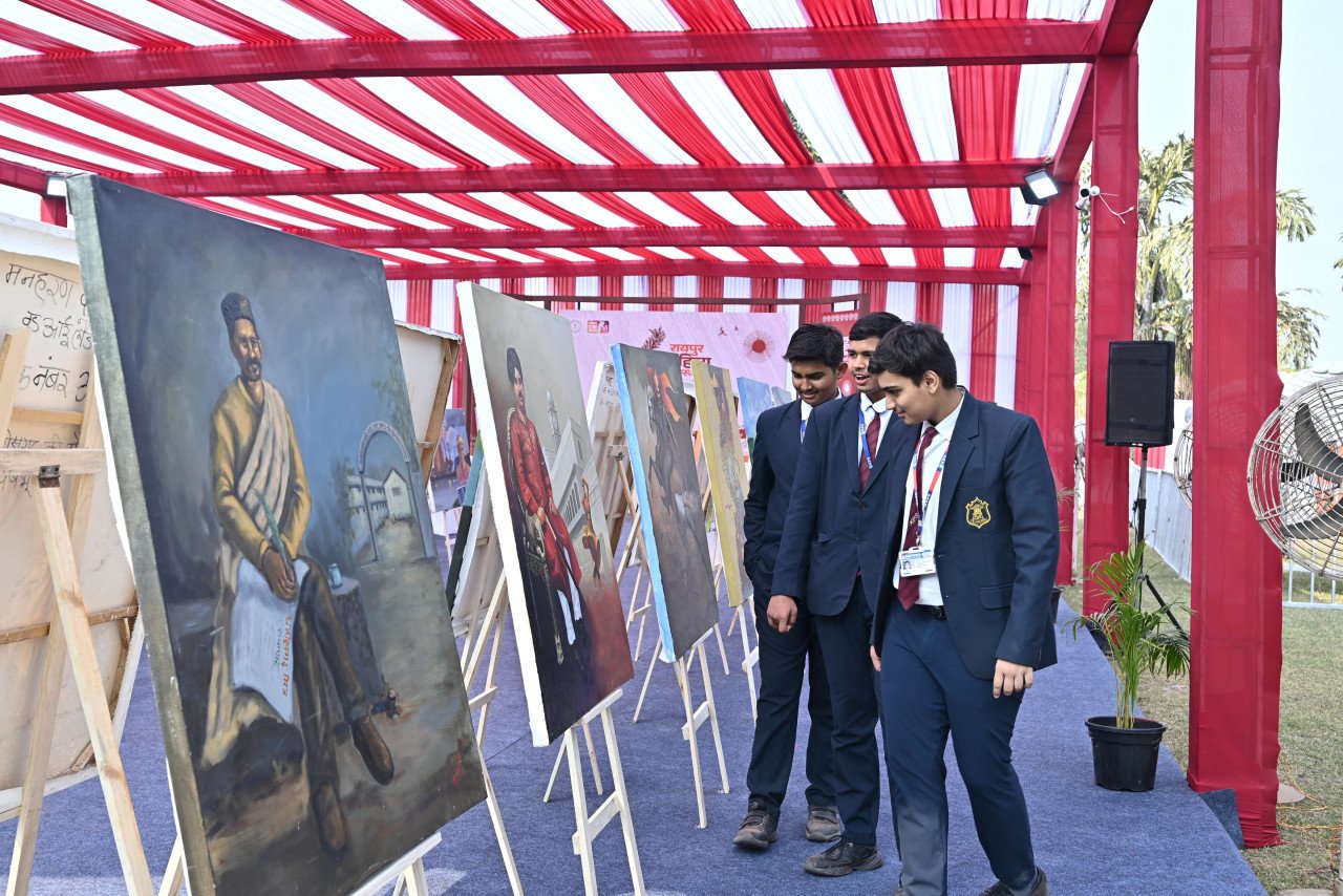 Chhattisgarh's soul is in colours, paintings captivate hearts at Raipur Literature Festival