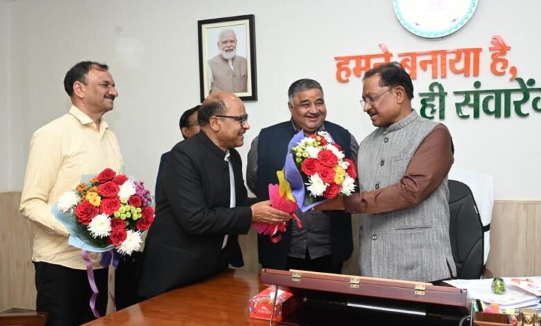 Invitation for Rajim Kumbh Kalpa 2026, courtesy call on Chief Minister