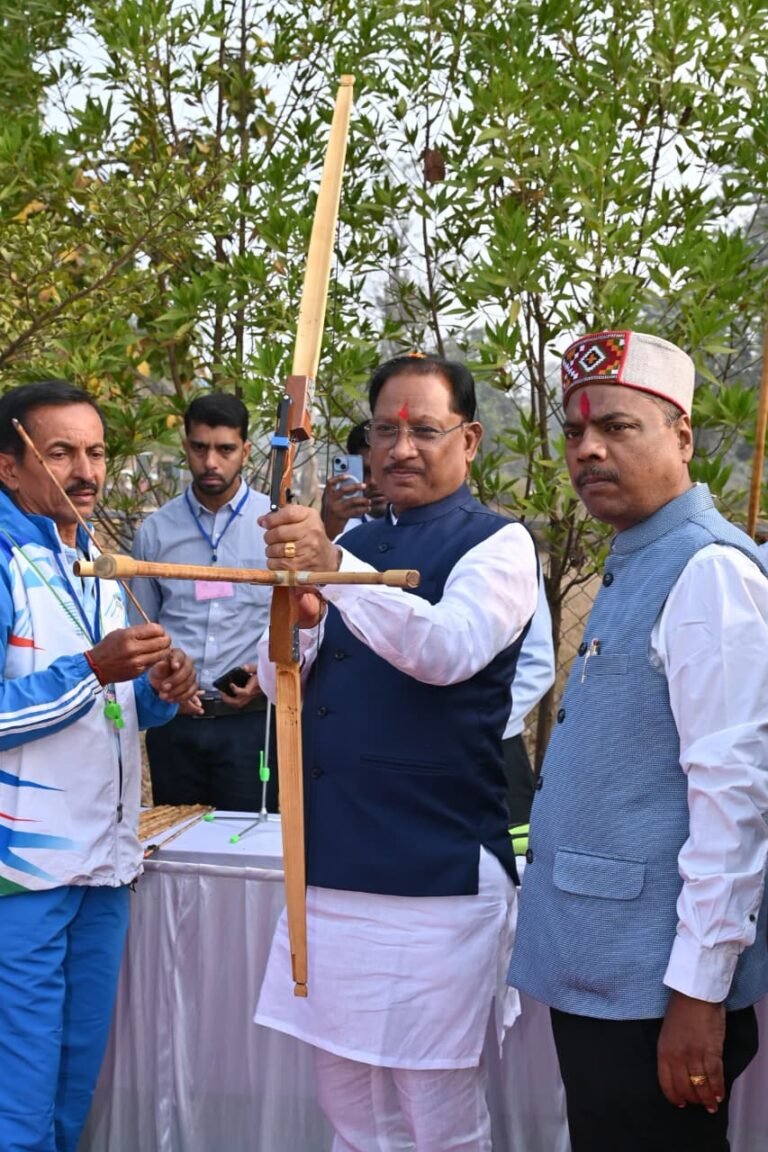 Message of peace and tourism in Abujhmad: Chief Minister participated in marathon, bike rally and sports activities during his stay in Narayanpur