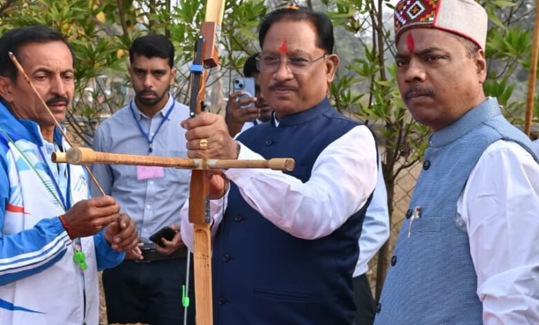 Message of peace and tourism in Abujhmad: Chief Minister participated in marathon, bike rally and sports activities during his stay in Narayanpur