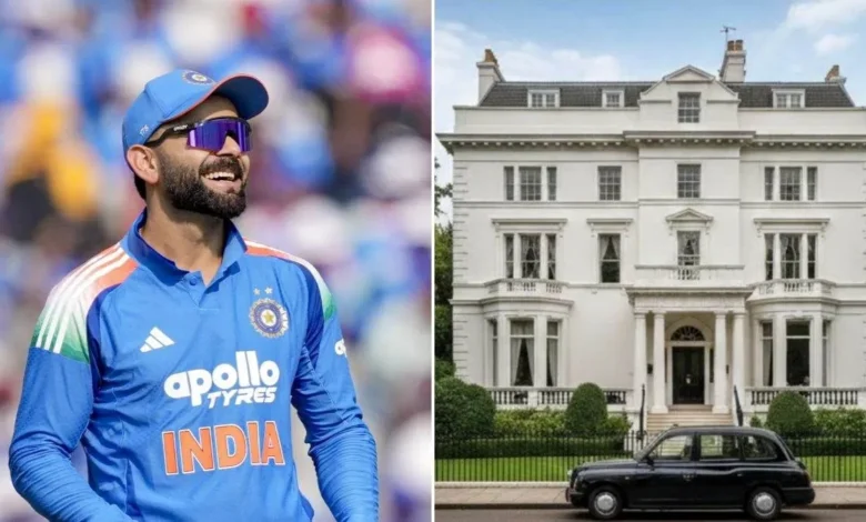 शतक के बाद सीधा लंदन: विराट कोहली का घर, जहां किराया सुनकर उड़ जाएंगे होश 1 Virat Kohli's house, where you'll be shocked to hear the rent, straight to London after a century