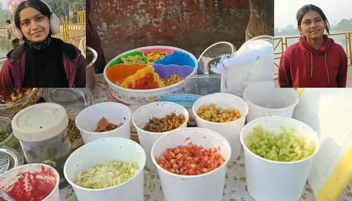 Starting with just 730 rupees, two students run a startup selling healthy food for 30 rupees on Marine Drive.