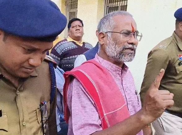 Major action in Balodabazar violence case: Kranti Sena chief Amit Baghel arrested