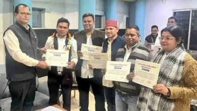 Photo of रायपुर प्रेस क्लब चुनाव 2026: मोहन तिवारी अध्यक्ष बने, गौरव शर्मा महासचिव चुने गए, असली चुनौती पत्रकारों को मकान दिलाना होगी