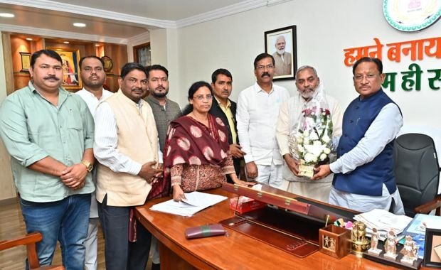 CM Sai meets Sahu community delegation, invites them to build Karma Dham temple