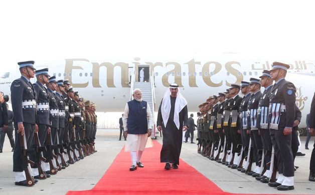 Warmth of friendship at the airport: PM Modi welcomes UAE President