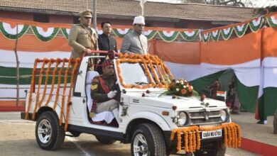 Photo of खैरागढ़ में शान से लहराया तिरंगा, गणतंत्र दिवस समारोह में दिखा देशभक्ति का जोश