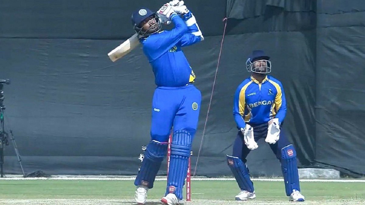 Aman Rao's historic double century in Vijay Hazare
