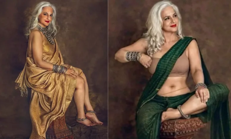 Kriti's look, which has given up its desi image and gone for a foreign style, has created a controversy.