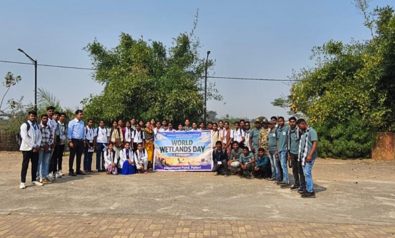 Awareness workshop at Balsamand reservoir on World Wetlands Day, 46 bird species identified