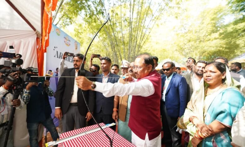 10 Rupees Ticket, Thrill of Adventure: Chief Minister Vishnudev Sai Seen in a Different Style at Mayali Nature Camp