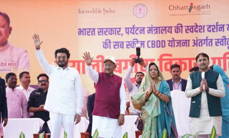 Bhumipujan of 10 crore Mayali-Bagicha project, Jashpur will get a new dimension in tourism