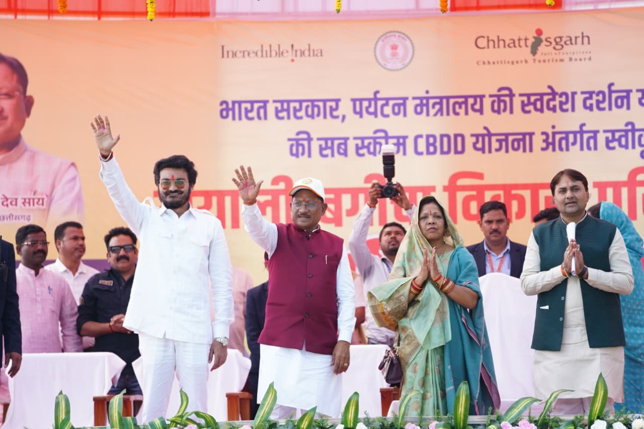 Bhumipujan of 10 crore Mayali-Bagicha project, Jashpur will get a new dimension in tourism