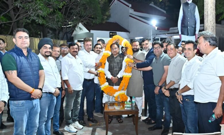 Real Estate Association met Chief Minister Vishnudev Sai on relief in land guidelines.