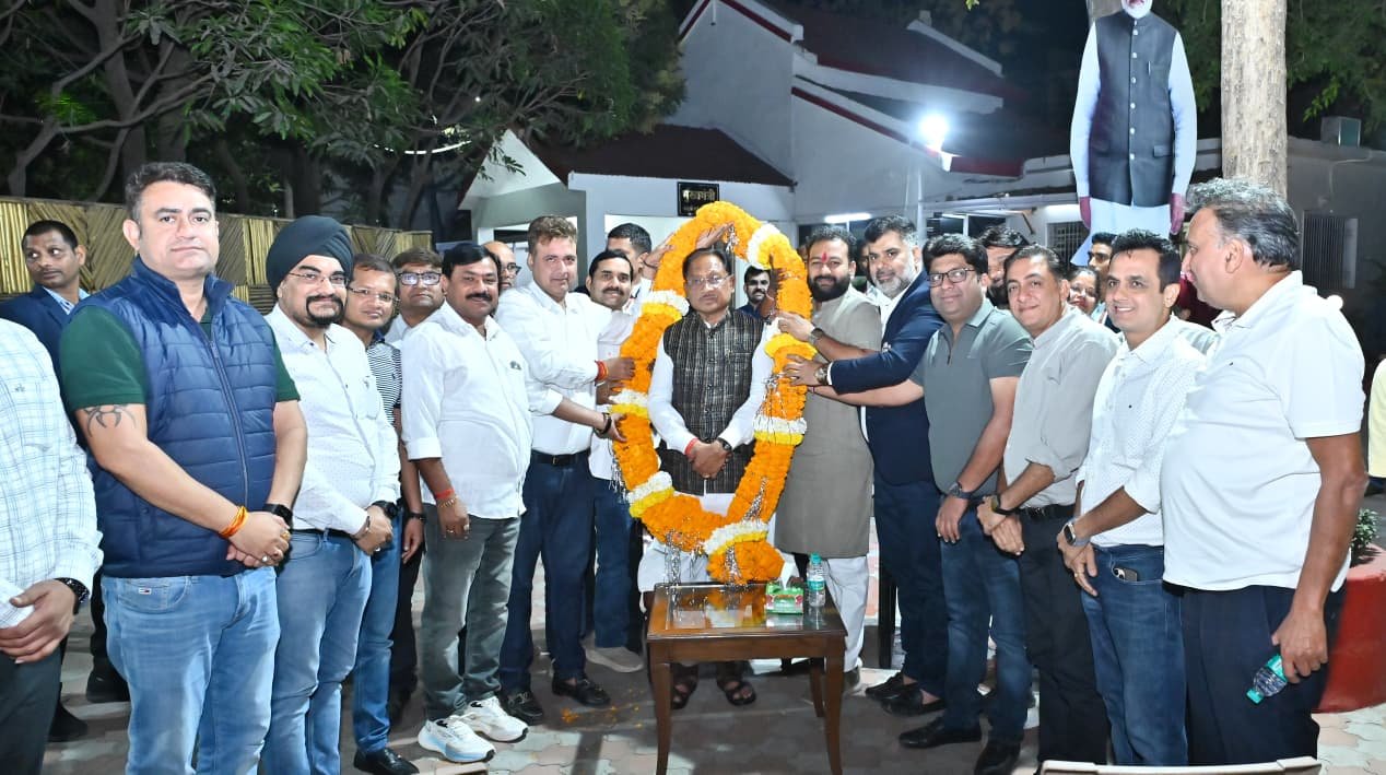 Real Estate Association met Chief Minister Vishnudev Sai on relief in land guidelines.