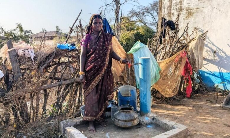 Development flows from tap in every house: Years-old water problem ends in Kanhari