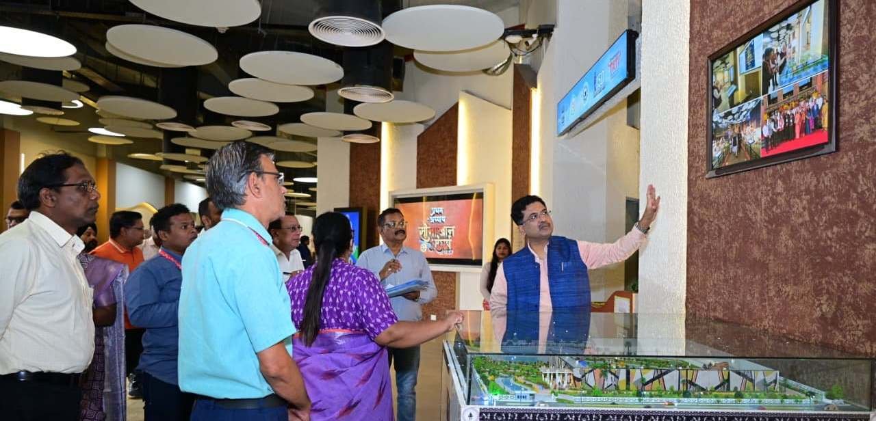 Digital pride of Nava Raipur: Martyr Veer Narayan Singh Museum will be more grand, preparations for Phase-2 are in full swing