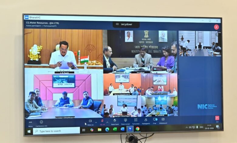 छत्तीसगढ़ में ‘जल संचय-जन भागीदारी 2.0’ को रफ्तार, 31 मई 2026 तक 10 लाख जल संरचनाओं का लक्ष्य 1 Chhattisgarh accelerates 'Water Conservation-Public Participation 2.0', targets 10 lakh water structures by May 31, 2026