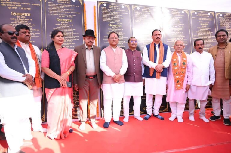 Development showers in Podi: 141 works worth over Rs 126 crore inaugurated