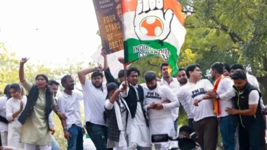 Photo of रायपुर में युवाओं का मनरेगा विरोध प्रदर्शन — युवा कांग्रेस ने भाजपा सरकार पर तीखे आरोप लगाए