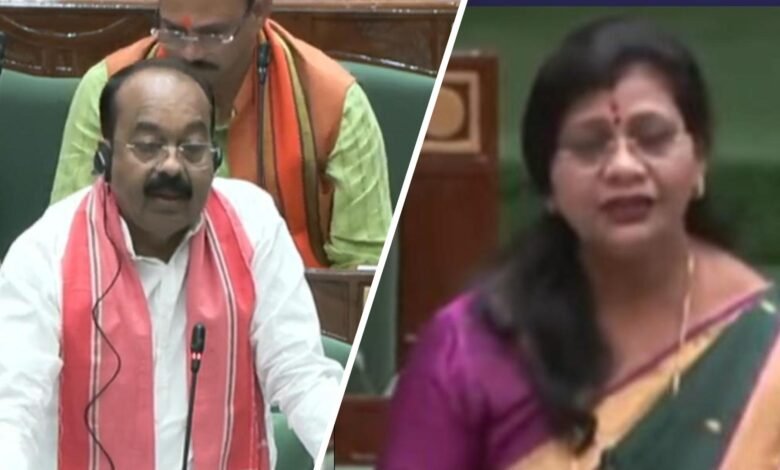 जल जीवन मिशन पर सदन में तीखी बहस: विधायक संगीता सिन्हा ने 111 गांवों में पानी आपूर्ति के दावे पर उठाए सवाल 1 A heated debate in the House on the Jal Jeevan Mission: MLA Sangeeta Sinha raised questions on the claim of water supply to 111 villages.