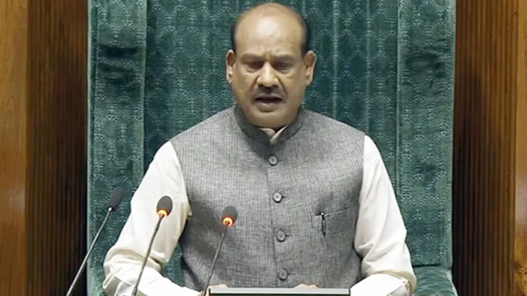 Opposition issues no-confidence notice against Lok Sabha Speaker Om Birla