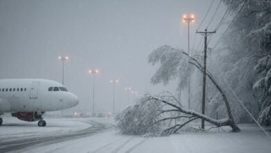 Photo of अमेरिकी बर्फीले तूफान ने उड़ानें रोकीं, हजारों लोग फंसे