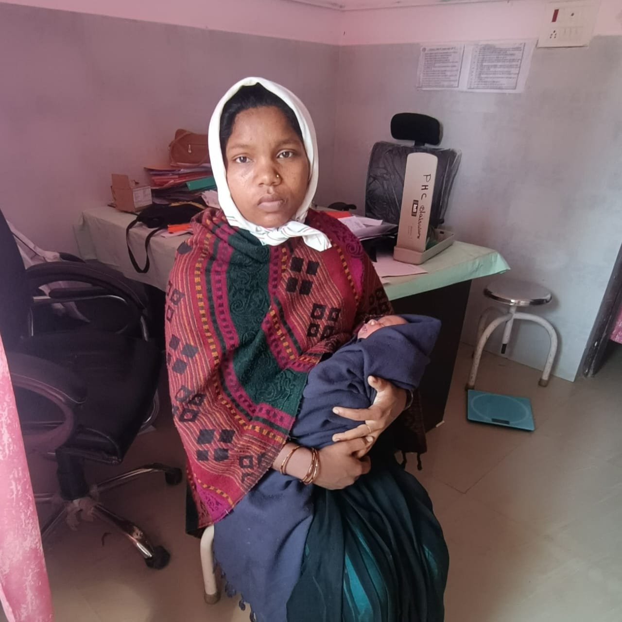 The team reached the forest, counseled and ensured a safe delivery for a high-risk pregnant woman – both mother and newborn were healthy.