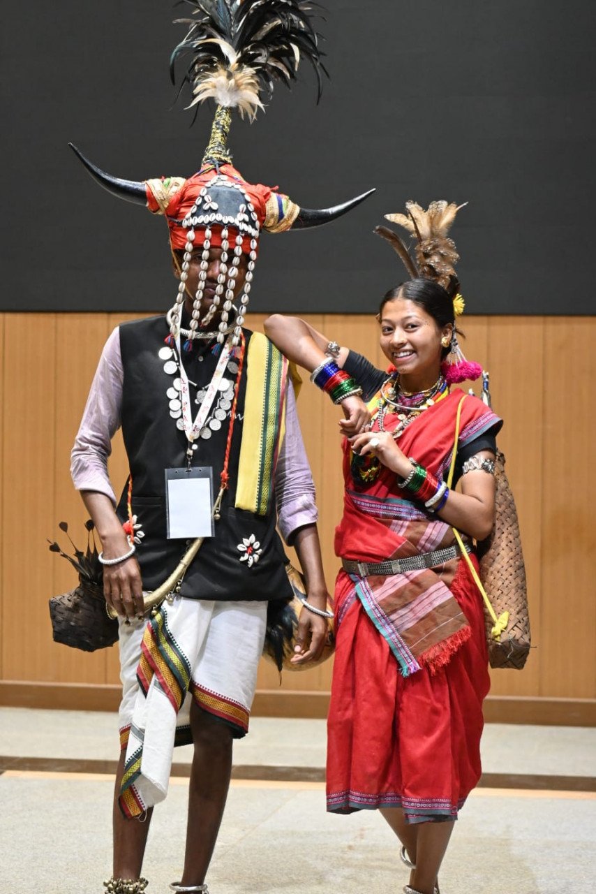 Tribal pride resonates at Aadi Parv 2026, with Vanita Netam from Abujhmad setting a world record.