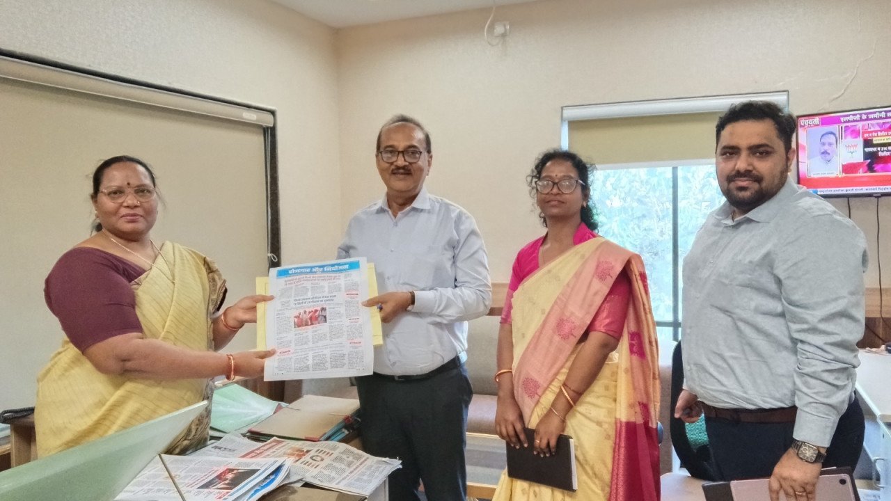 Jharkhand team impressed by employment information model, preparing new magazine for youth