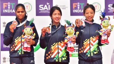Photo of धरमपुरा ट्रैक पर रोमांच का धमाका: 5000 मीटर में महाराष्ट्र का जलवा, पूर्वोत्तर की बेटियों ने भी लहराया परचम